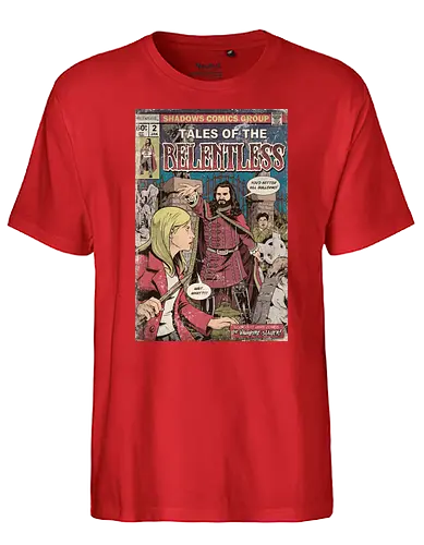 The Relentless - tv, series, What we do, shadows, vampire, vampire slayer, buffy, comic, mashup - Fairtrade T-Shirt