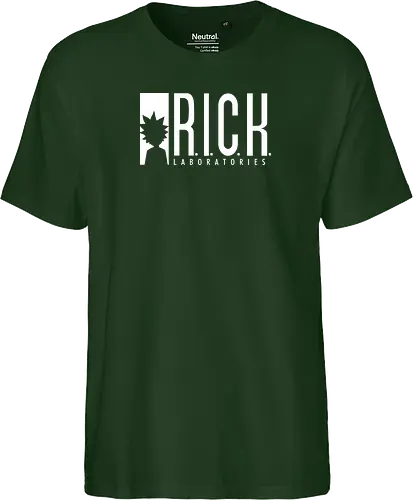 Rick Laboratories - starlabs, the flash, mashup, labor, crazy science, adult, cartoon, trickfilm - Fairtrade T-Shirt