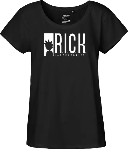 Rick Laboratories - starlabs, the flash, mashup, labor, crazy science, adult, cartoon, trickfilm - Fairtrade Girl Shirt