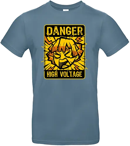High voltage! - anime, manga, Danger, High voltage, demon, slayer - Standard T-Shirt