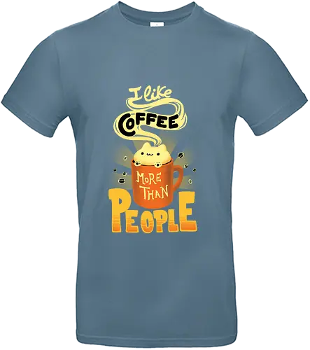 I like coffee - coffee, kaffee, Coffee>People, fun, caffeine - Standard T-Shirt