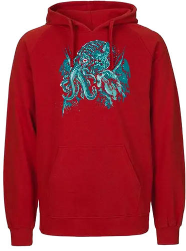 A God Beyond The Sea - cthulhu, hp lovecraft, lovecraft, elder thing, great old gods - Fairtrade Hoodie
