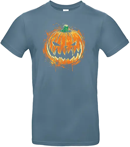 Pumpkin King - halloween, pumpkin, kürbis, jack-o-lantern, horror, fall, herbst, erntedank, ghost, dead - Standard T-Shirt