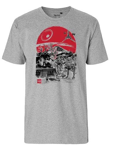 The Empire in Japan - space opera, forest, sci fi, science fiction, war, wars, star, stars, japan, nippon - Fairtrade T-Shirt