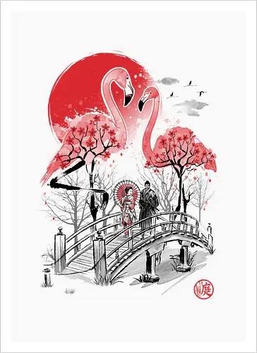 Flamingo Garden