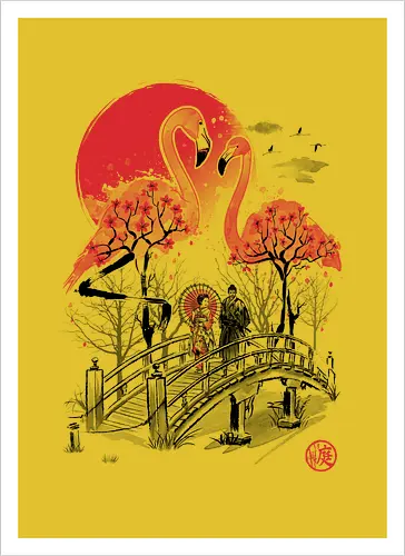 Flamingo Garden