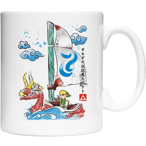 Sailing with the Wind Watercolor