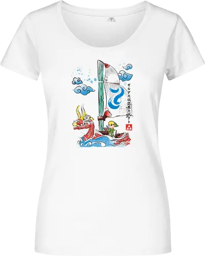 Sailing with the Wind Watercolor