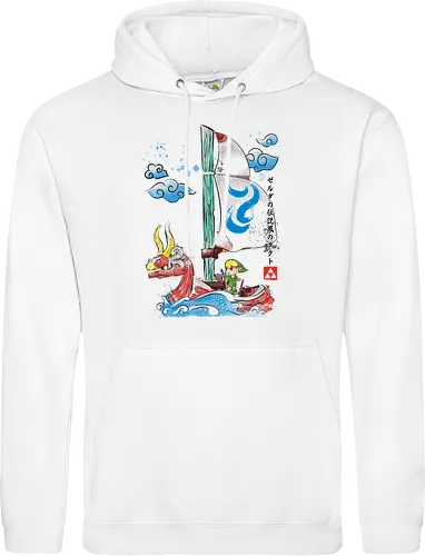 Sailing with the Wind Watercolor