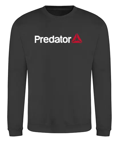 Predator - predator, mashup, sports, movie, horror, alien, scifi, logo - Sweatshirt