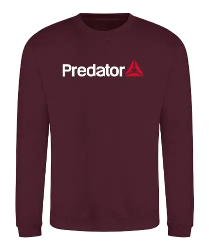 Predator - predator, mashup, sports, movie, horror, alien, scifi, logo - Sweatshirt
