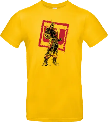 All Might Sumi-e