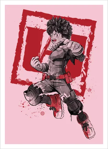Deku Sumi-e