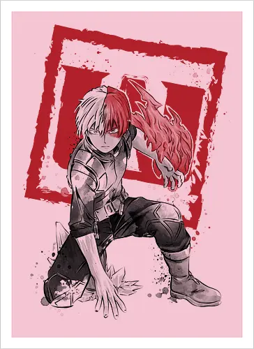 Todoroki sumi-e