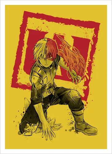 Todoroki sumi-e