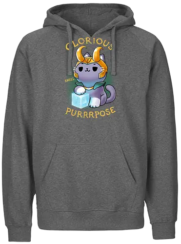Variant Kitty - cat, kitty, god, mischief, Variant, time - Fairtrade Hoodie