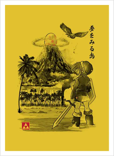 Hero's Awakening Sumi-e