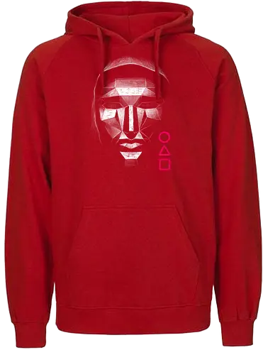 Squid Mask - squid, game, k-drama, evil, lder - Fairtrade Hoodie