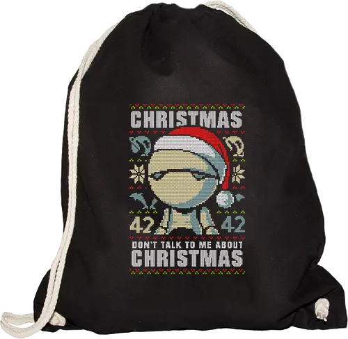 Don't talk to me about Christmas