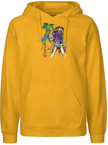 Ball Breaker - killer queen, manga, anime, battle tendency, joseph, stand, phantom blood, jojo, diamond - Fairtrade Hoodie
