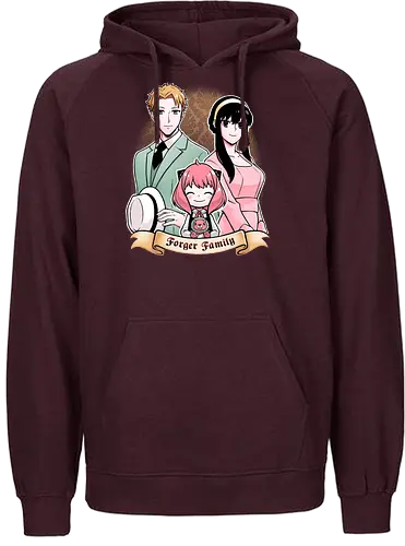 Portrait Family - Spy, family, anime, manga - Fairtrade Hoodie