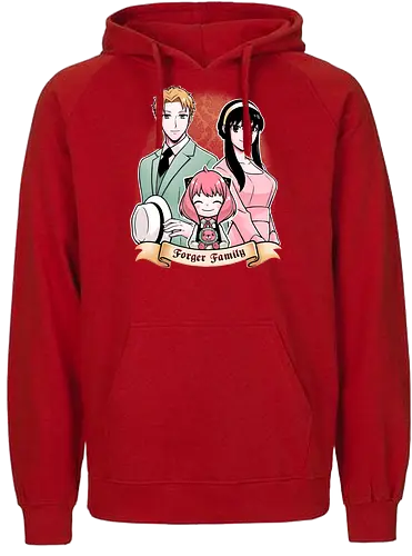 Portrait Family - Spy, family, anime, manga - Fairtrade Hoodie