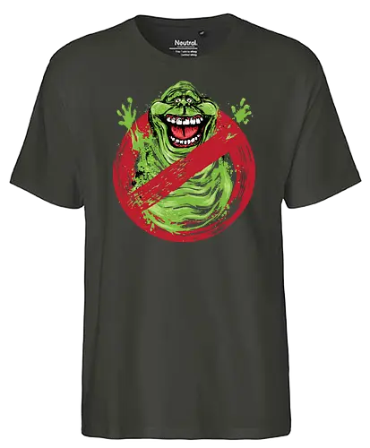 Slimebuster - film, ghost, buster, geisterjäger, slimer, Slime, geist - Fairtrade T-Shirt