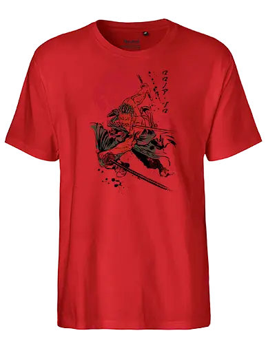 Pirate Hunter - anime, manga, straw hat pirates, pirate, luffy - Fairtrade T-Shirt