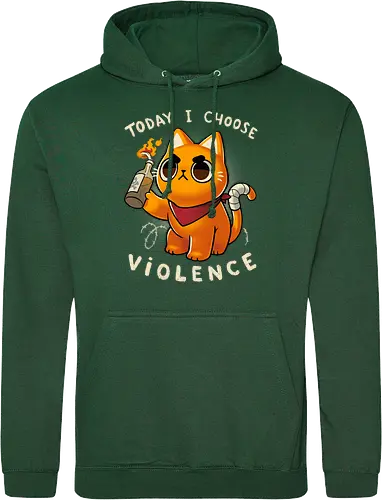 I choose violence