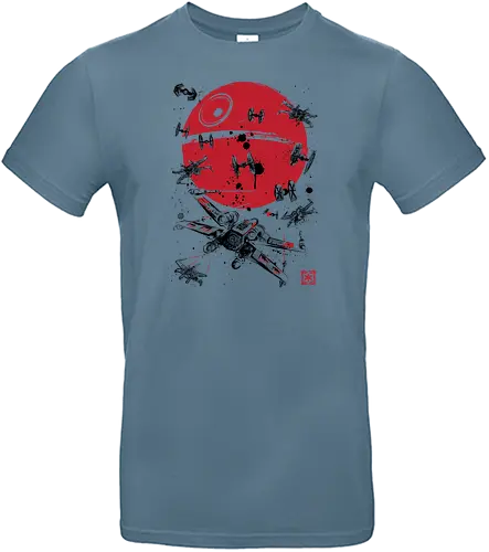 Battle of Yavin - film, sci-fi, space opera, rebellion, empire - Standard T-Shirt