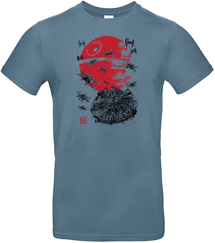 Battle of Endor - film, sci-fi, space opera, rebellion, empire - Standard T-Shirt