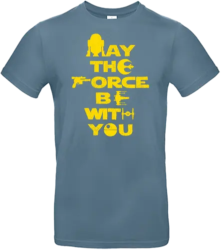 M4y th3 f0rc3 b3 w1th y0u - space opera, sci fi, space, may the 4th be with you, always - Standard T-Shirt