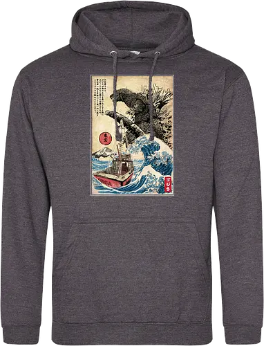 Orca in Japan Woodblock