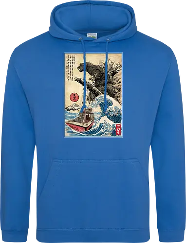 Orca in Japan Woodblock