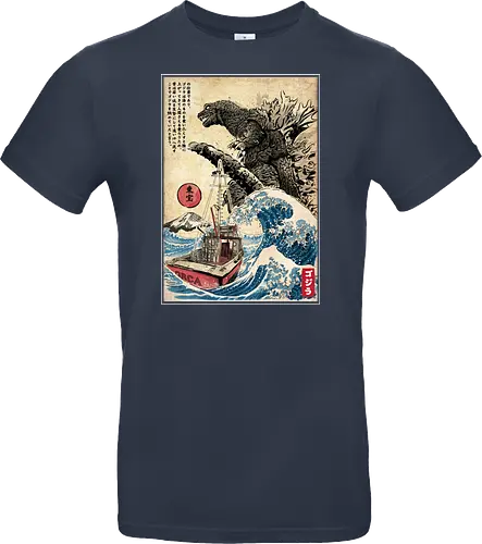 Orca in Japan Woodblock