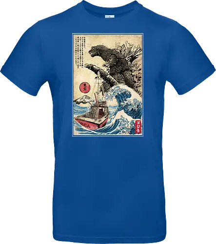 Orca in Japan Woodblock