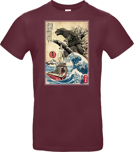 Orca in Japan Woodblock
