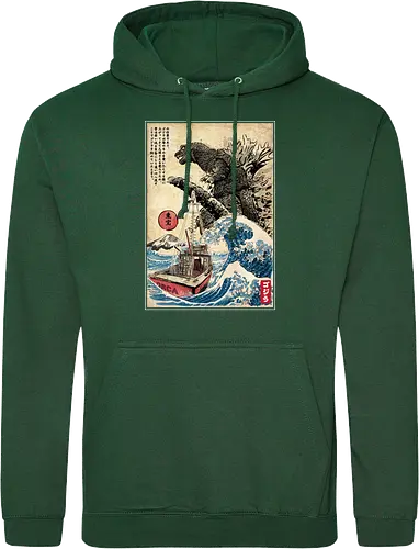 Orca in Japan Woodblock