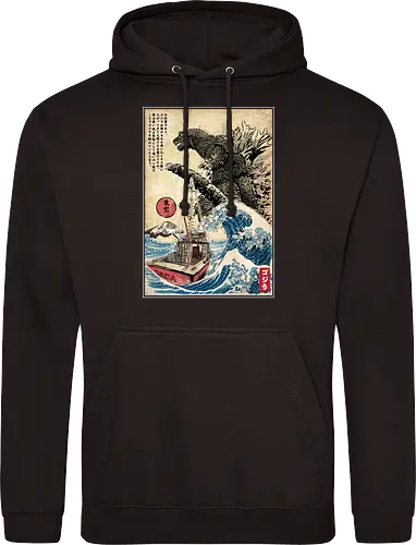 Orca in Japan Woodblock