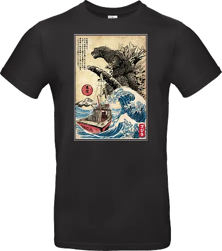 Orca in Japan Woodblock