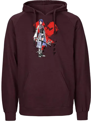 Keyblade Master Aqua - gaming, kingdom, Keyblade, console, hrts - Fairtrade Hoodie