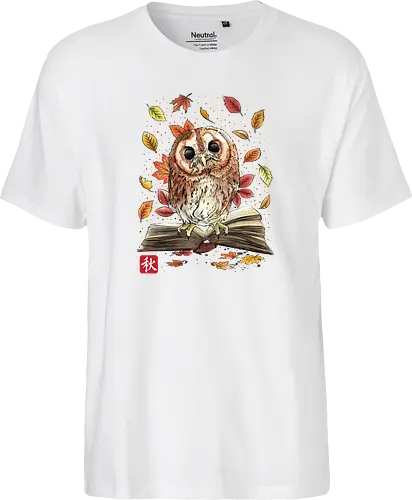 Owl Leaves and Books