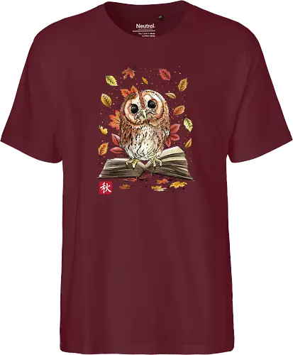 Owl Leaves and Books