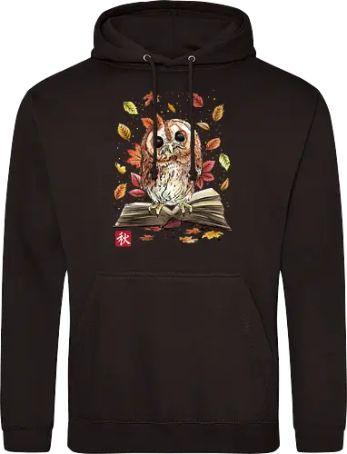 Owl Leaves and Books