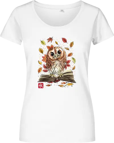 Owl Leaves and Books