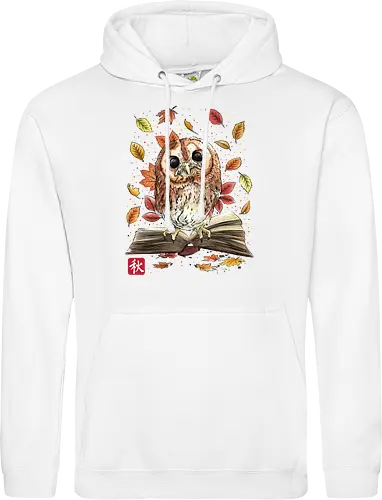 Owl Leaves and Books