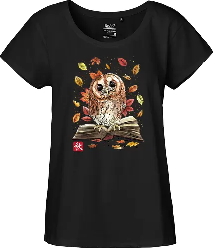 Owl Leaves and Books