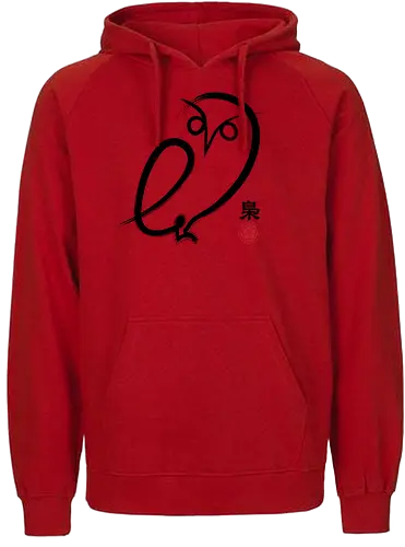 Fukuro - owl, japan, art, kunst, tier, animal - Fairtrade Hoodie