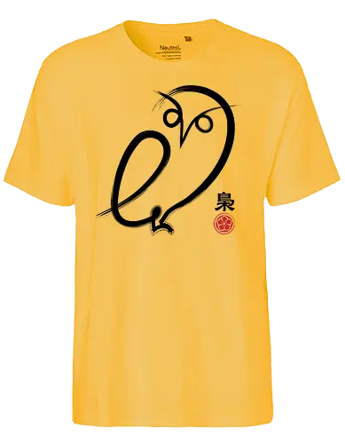 Fukuro - owl, japan, art, kunst, tier, animal - Fairtrade T-Shirt