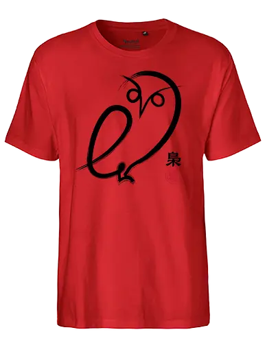 Fukuro - owl, japan, art, kunst, tier, animal - Fairtrade T-Shirt